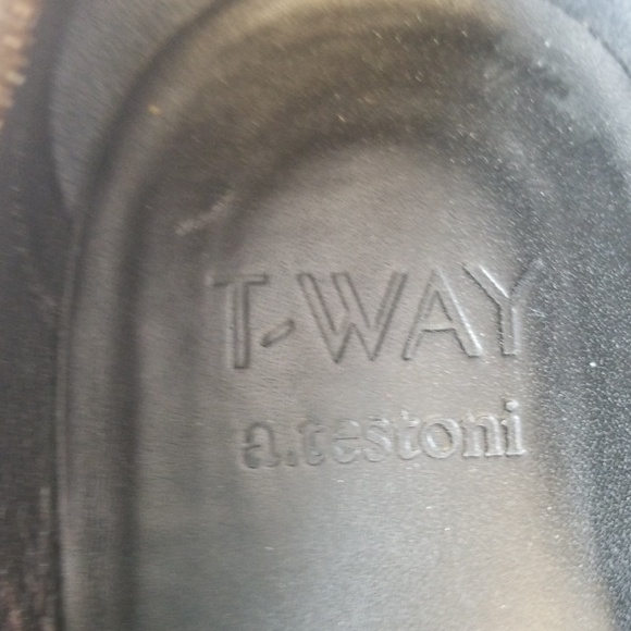 T-Way A.testoni Brown Suade Loafers Size11 - Picture 4 of 5